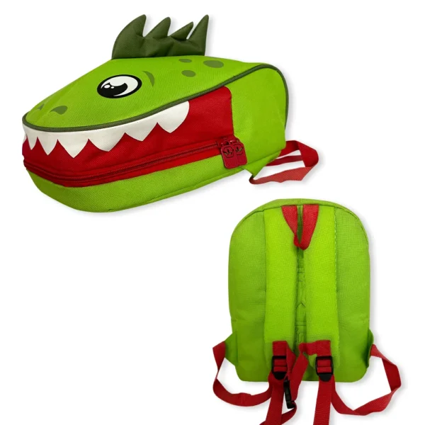 Mochila Escolar Infantil Maternal Unissex Dinossauro - Imagem 4