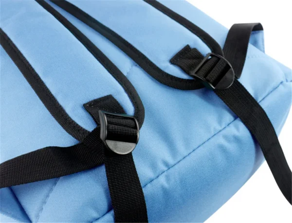 Mochila Pokémon Poke Ball com Orelhas e Orelhas, Mochila Escolar de Nylon, Presente Anime, Bola Monstro - Imagem 4