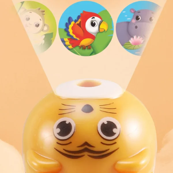 Novidade infantil pequeno brinquedo lanterna de projeção luminosa - Imagem 5