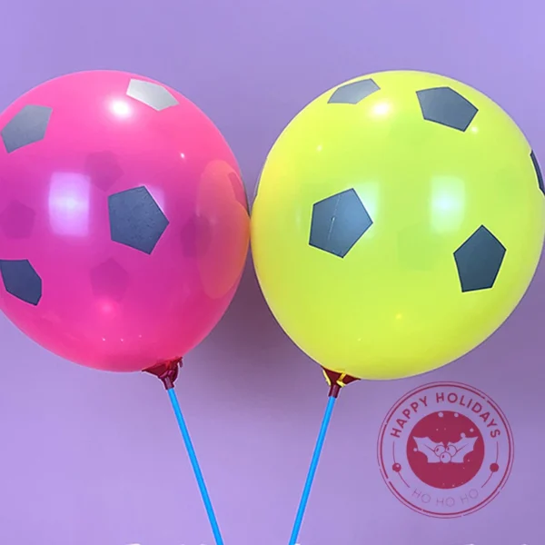 Balões de látex de futebol, 20 peças, 12 polegadas, 2.8g, tema personalizado - Imagem 5
