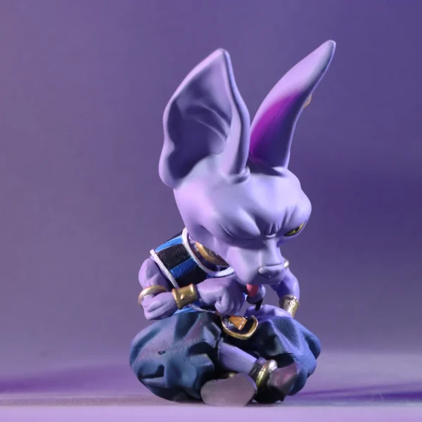 Anime Dragon Ball Super Beerus Anime Figura Modelo de ação Figurals - Imagem 4