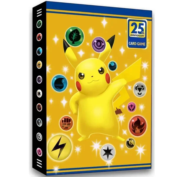Álbum de desenhos animados 432/240 pçs cartão livro protetor gengar charmander - Imagem 12