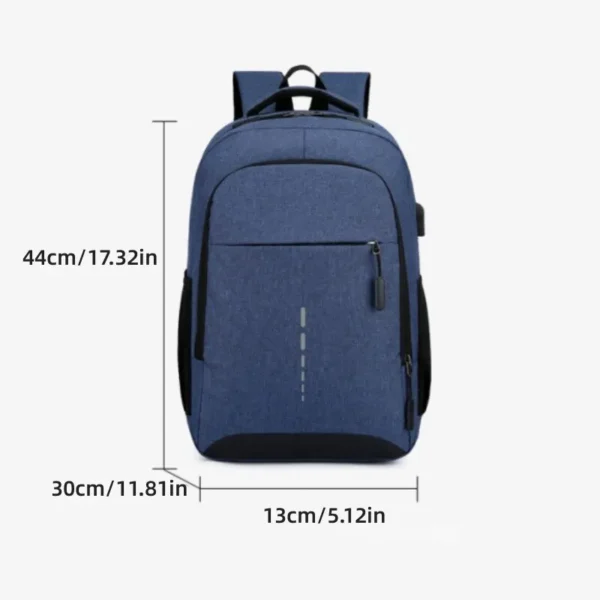Mochila de grande capacidade para homens e mulheres, bolsa para computador de viagem, estudante feminina - Imagem 2