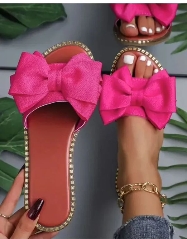 Sandálias femininas arco doce sapatos de verão - Imagem 13