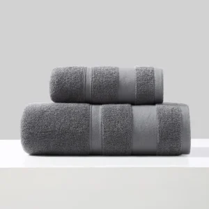 2 pçs/set toalhas de algodão para adultos