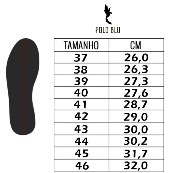 Tênis Sapatenis Masculino Modelo Slip on Diversidade de Cores Polo Blu Tamanhos 37 ao 46 - Imagem 5